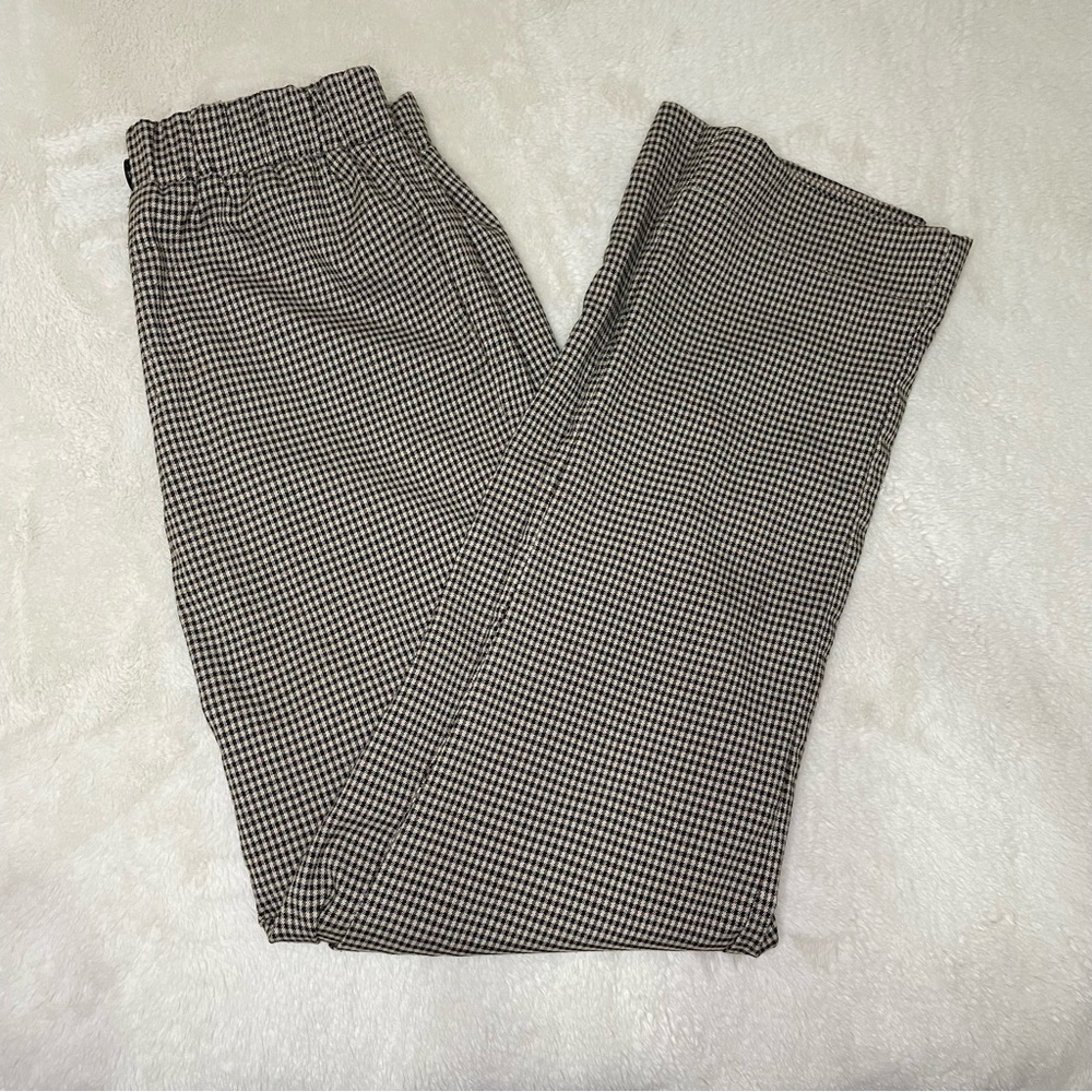 Emory Park Brown Checkered Pants
